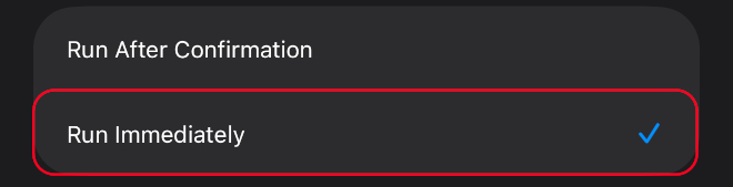 When disconnected enabled, When connected disabled